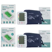 2 tensiómetros digitales de brazo Solmira para 2 usuarios
