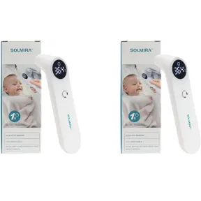 Pack de 2 Termómetros Infrarrojos con 20 Mediciones