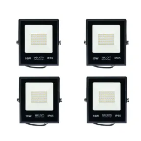 Pack de 4 proyectores LED Tenko PLUS 10W 1000lm 5700K
