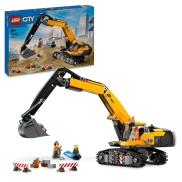 Excavadora Amarilla LEGO City: Perforadora de Juguete