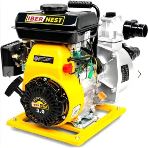 Motobomba MB001 105 cc 3 CV 15.000 l/h gasolina 4 tiempos
