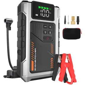 Arrancador de Coche 6000A con Compresor de 150 PSI