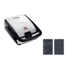 Sandwichera Tefal SW852D 700 W antiadherente negro e inox