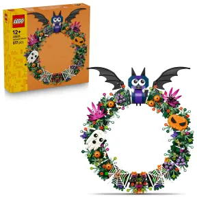 LEGO Corona de Halloween 40825 con calabaza y murciélagos