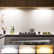 OUILA Luz LED de Armario 43 cm con Sensor de Movimiento