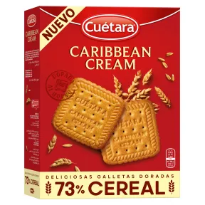 Galletas Cuétara Caribbean Cream 680g + Recompensa 1,08€