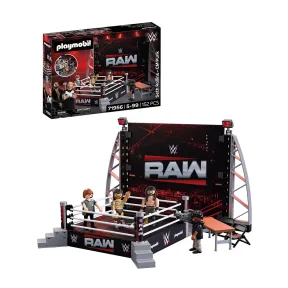 Playmobil WWE Raw: Set de Coleccionista con Ring