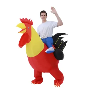 Disfraz de pollo inflable para Halloween