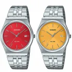 CASIO Timeless - Reloj de acero con movimiento de cuarzo