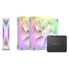 NZXT F120 RGB Duo: Pack 3 ventiladores 120 mm blancos