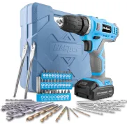Taladro Atornillador 12V 20Nm Inalámbrico + 50 Piezas