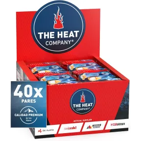40 pares de calentadores de pies The Heat Company