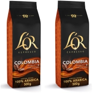 500g L'OR Espresso Café en Grano Natural - Colombia, Forza, Estremo