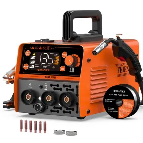 FEIFANKE 135A Soldador MIG MAG sin Gas Kit Completo