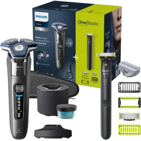 Philips Serie 7000 afeitadora en seco y húmedo 60 min