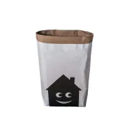Cesta infantil Smiling House para juguetes 50x15x60 cm