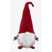 Duende navideño HERMOD rojo Ø15x53 cm