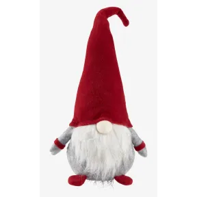 Duende navideño HERMOD rojo Ø15x53 cm
