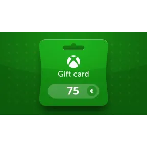Tarjeta Xbox de 75 € (Europa)