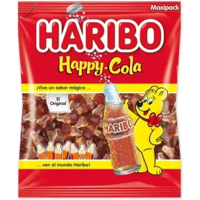 Haribo Happy Cola 1 kg – Caramelos de goma sabor cola