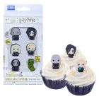 6 Toppers Comestibles de Harry Potter para Cupcakes