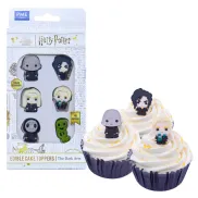 6 Toppers Comestibles de Harry Potter para Cupcakes