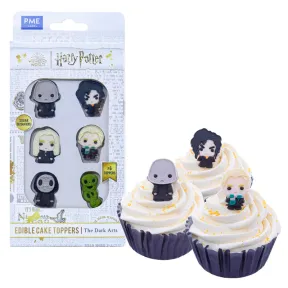 6 Toppers Comestibles de Harry Potter para Cupcakes