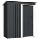 Caseta jardín 1,5 m² inoxidable antracita ST001