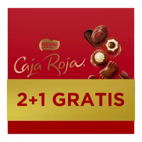 3 x Caja Roja Bombones 300 g 2+1 Gratis (2,96 €/ud.)