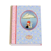 Cuaderno A4 Dohe 51171 Santoro Poppi Loves Messenger