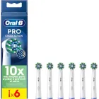 6 cabezales Oral-B CrossAction de recambio