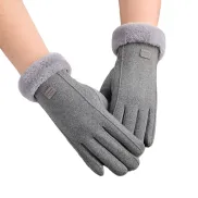 Guantes térmicos táctiles de mujer con forro polar