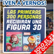 300 figuras 3D Disney o Marvel gratis en MGI