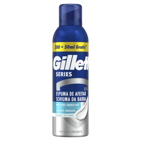 Espuma de Afeitar Gillette Series Refrescante 250 ml
