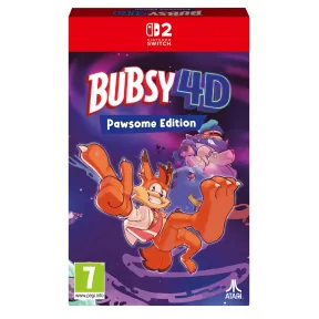 Bubsy 4D Pawsome Edition Switch 2 Especial Físico