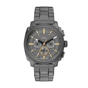Reloj Fossil New Machine Cronógrafo Hombre 44 mm Gris