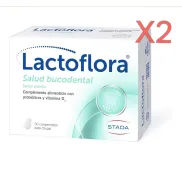 X2 Lactoflora Bucodental 30 Comprimidos Sabor Menta
