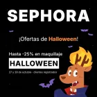 Halloween: hasta -25% en Sephora el 27 y 28 de octubre