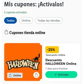 LIDL: 25% de descuento en selección Halloween