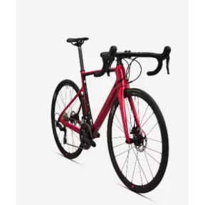 Bicicleta Carretera Van Rysel EDR CF Roja Carbono 105