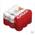 Pack 9 Latas Cerveza Ámbar 33 cl por 0,53 € Ud.