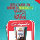 Gratis refresco grande en McDonald's