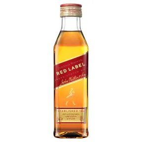 Pack 12 Johnnie Walker Red Label Whisky 5 cl