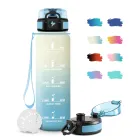 Botella de Agua 1L con Filtro para Gimnasio