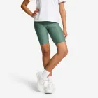 Mallas cortas fitness mujer verde eucalipto | Domyos