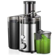 Extractor de jugo centrífugo 800W de acero inoxidable