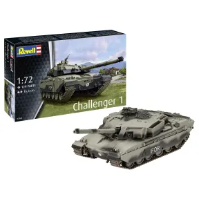 Tanque Challenger 1 a Escala 1:72 - Maqueta