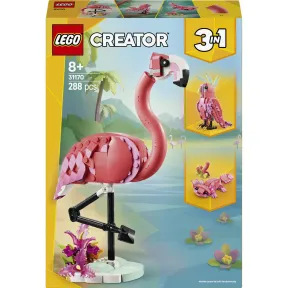 LEGO Creator 3 en 1 Flamenco Rosa 31170
