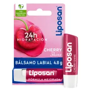 Liposan Cherry Shine, cacao labial de cereza (2 x 4,8 g)