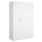 Armario Classic blanco 3 puertas y 1 cajón 151x206x52cm